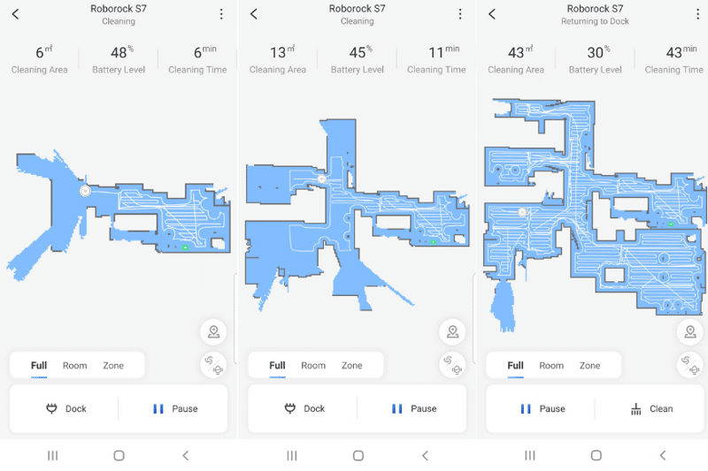 cartographie robots aspirateurs roborock